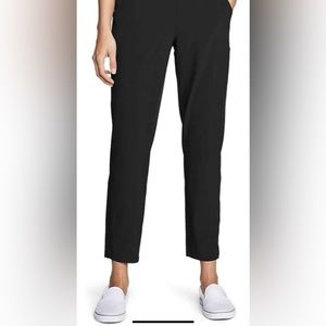 Eddie Bauer Departure Ankle Pant, Womens, Black NEW Medium